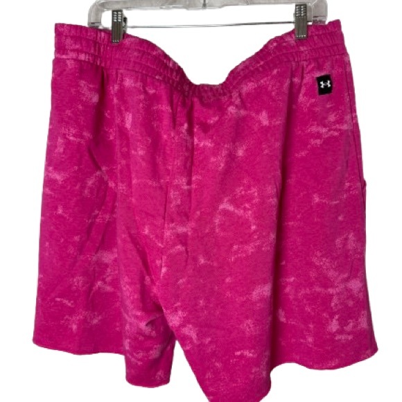 NWT, Under Armour, Project Rock, Pink Training Shorts, XXL - Picture 2 of 5
